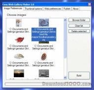 Easy Web Gallery Maker 2.0 screenshot